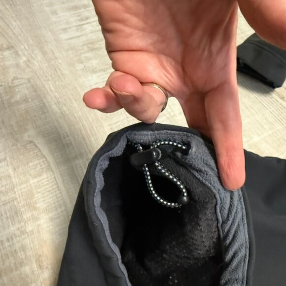 Mens L.L. Bean Soft Shell Jacket Dark Gray - Picture 7 of 9